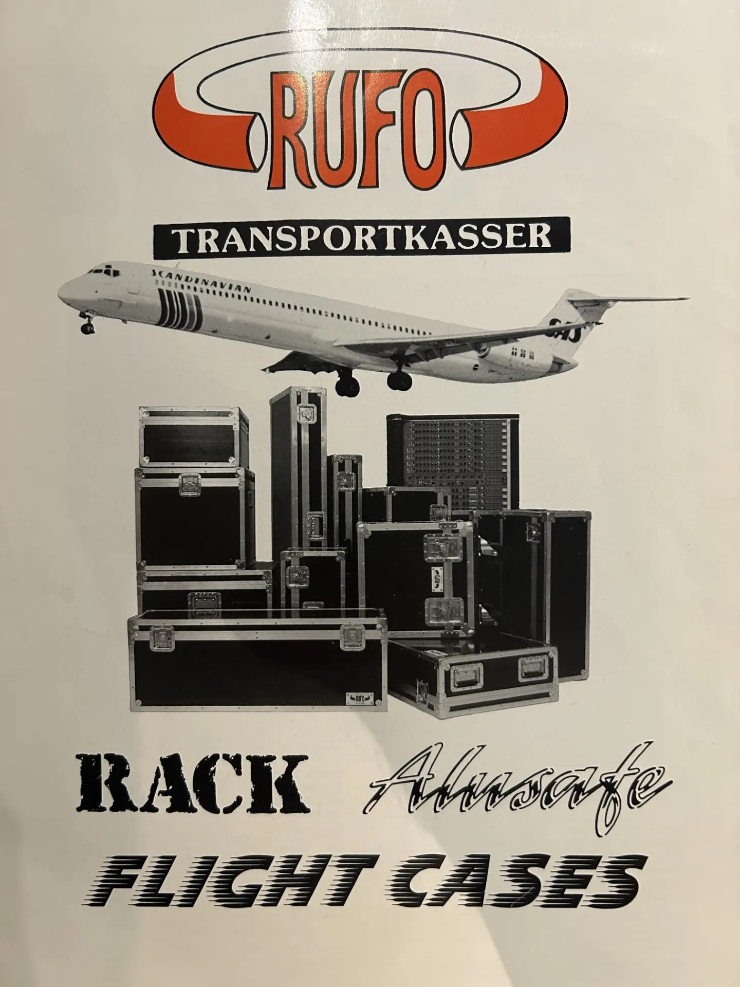 Rufo Transportkasser — Rack, Alusafe, Flight Cases brosjyre