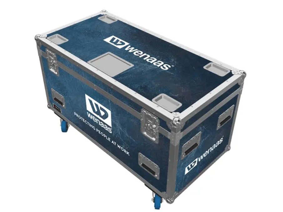 Profilert flightcase for Wenaas